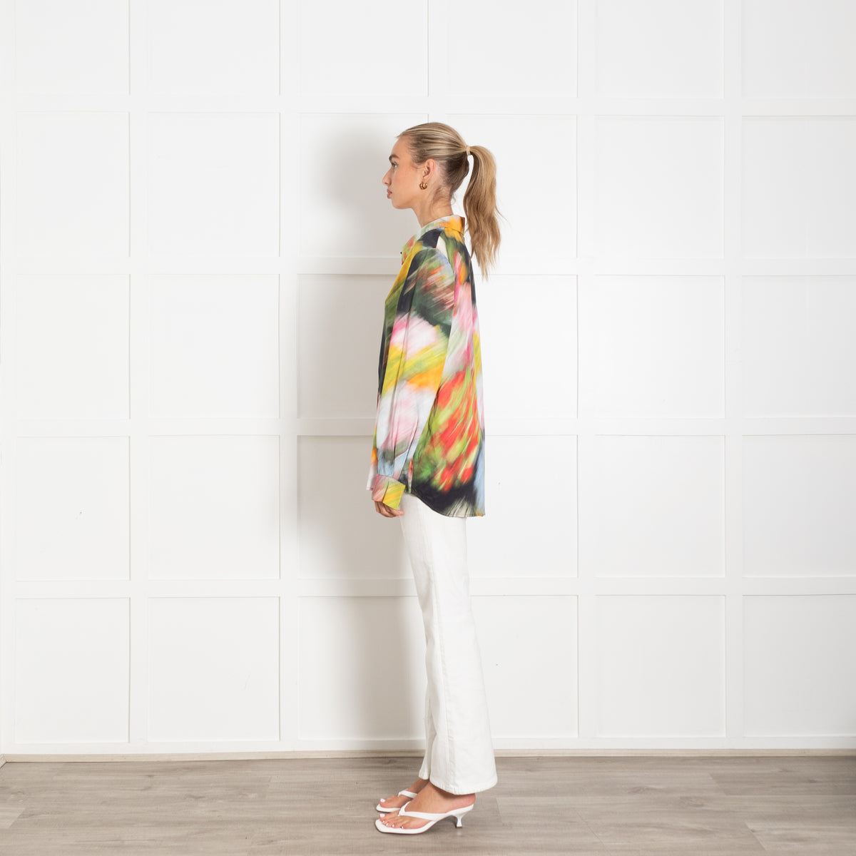 Stine Goya Liquid Watercolour Button Down Shirt