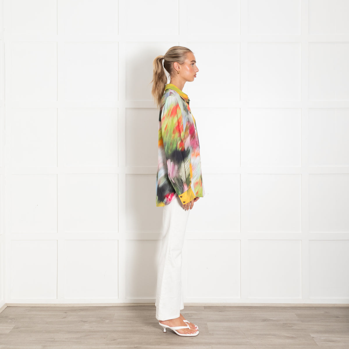 Stine Goya Liquid Watercolour Button Down Shirt