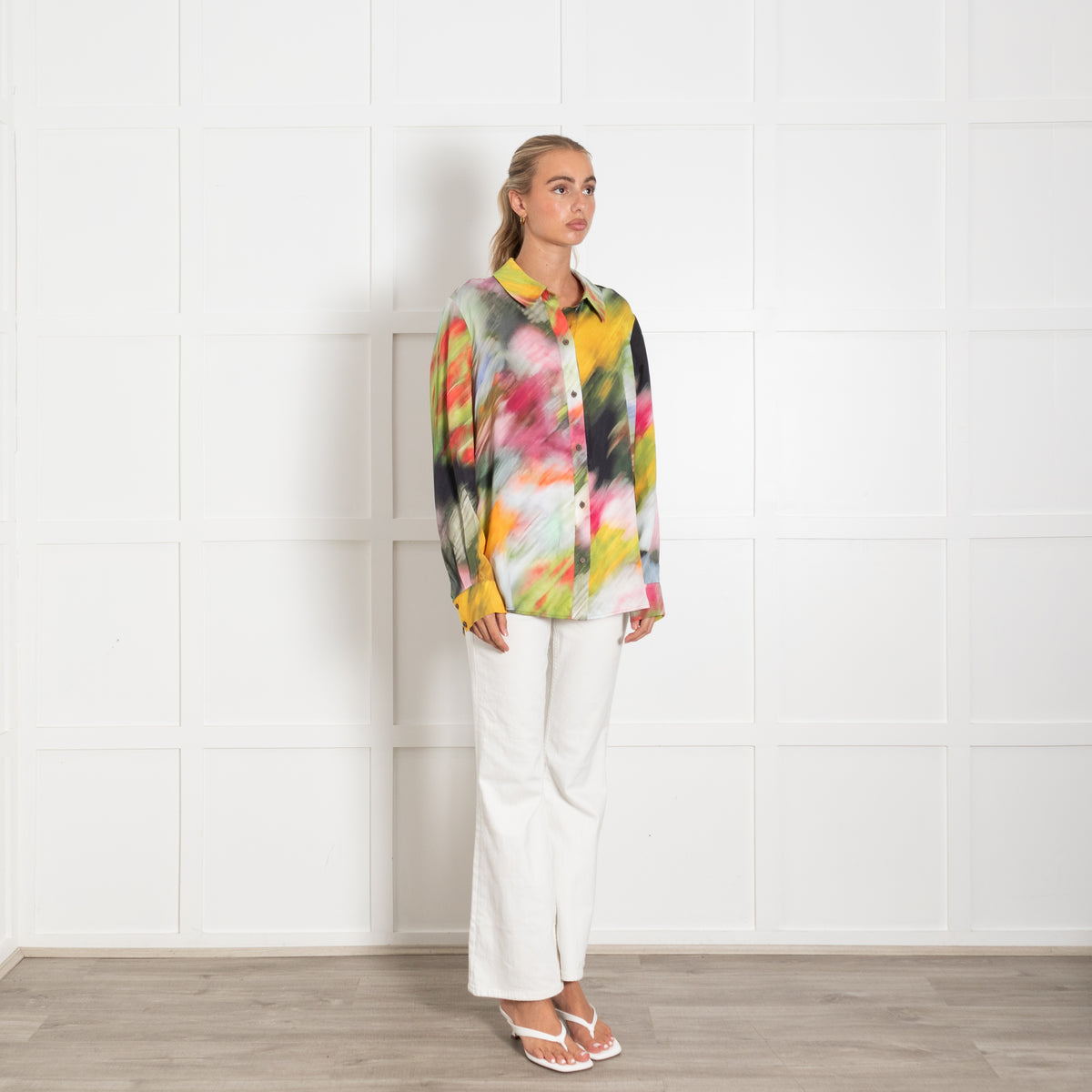 Stine Goya Liquid Watercolour Button Down Shirt