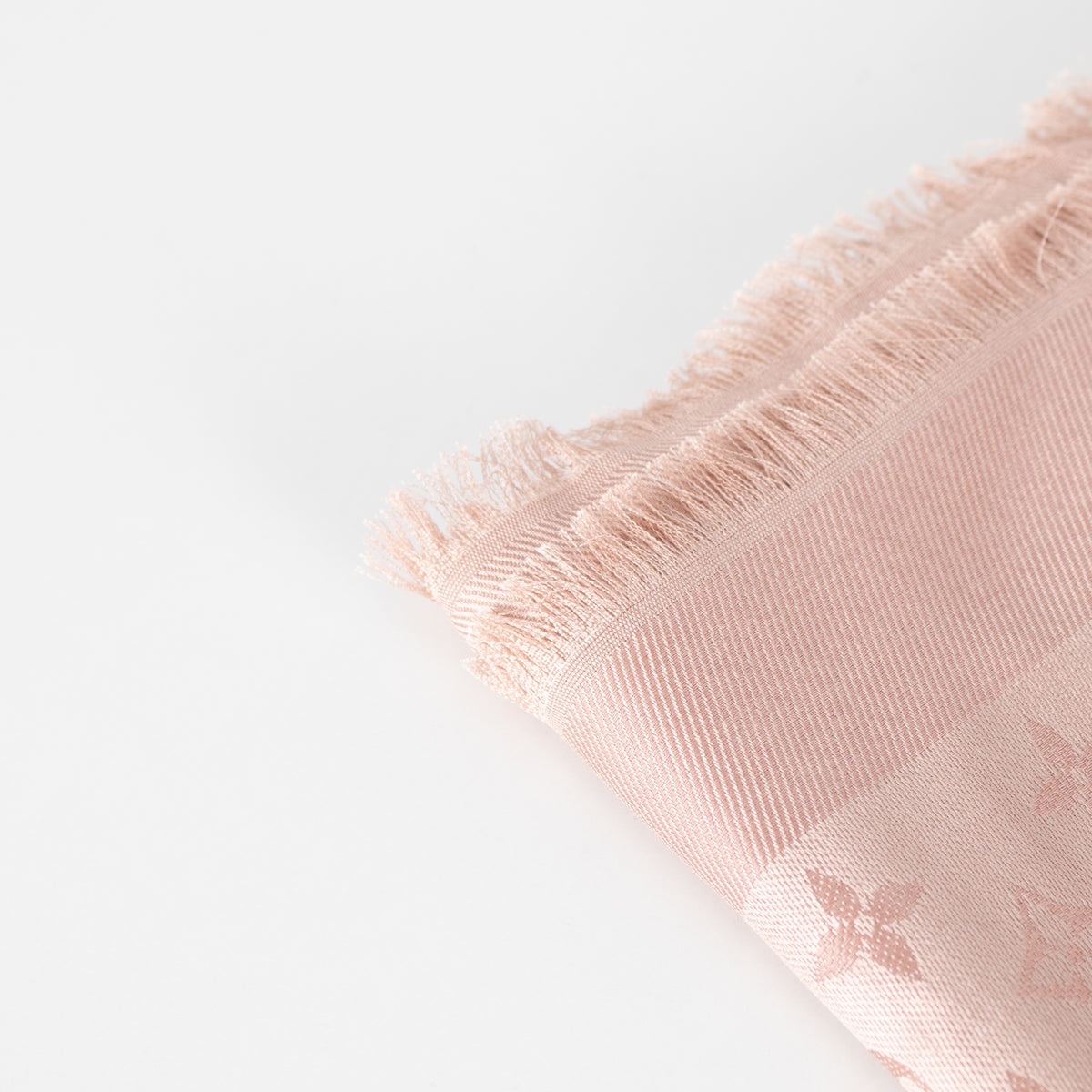 Louis Vuitton Dusty Pink Monogram Shawl