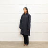 Ilse Jacobsen Navy Quilted Coat