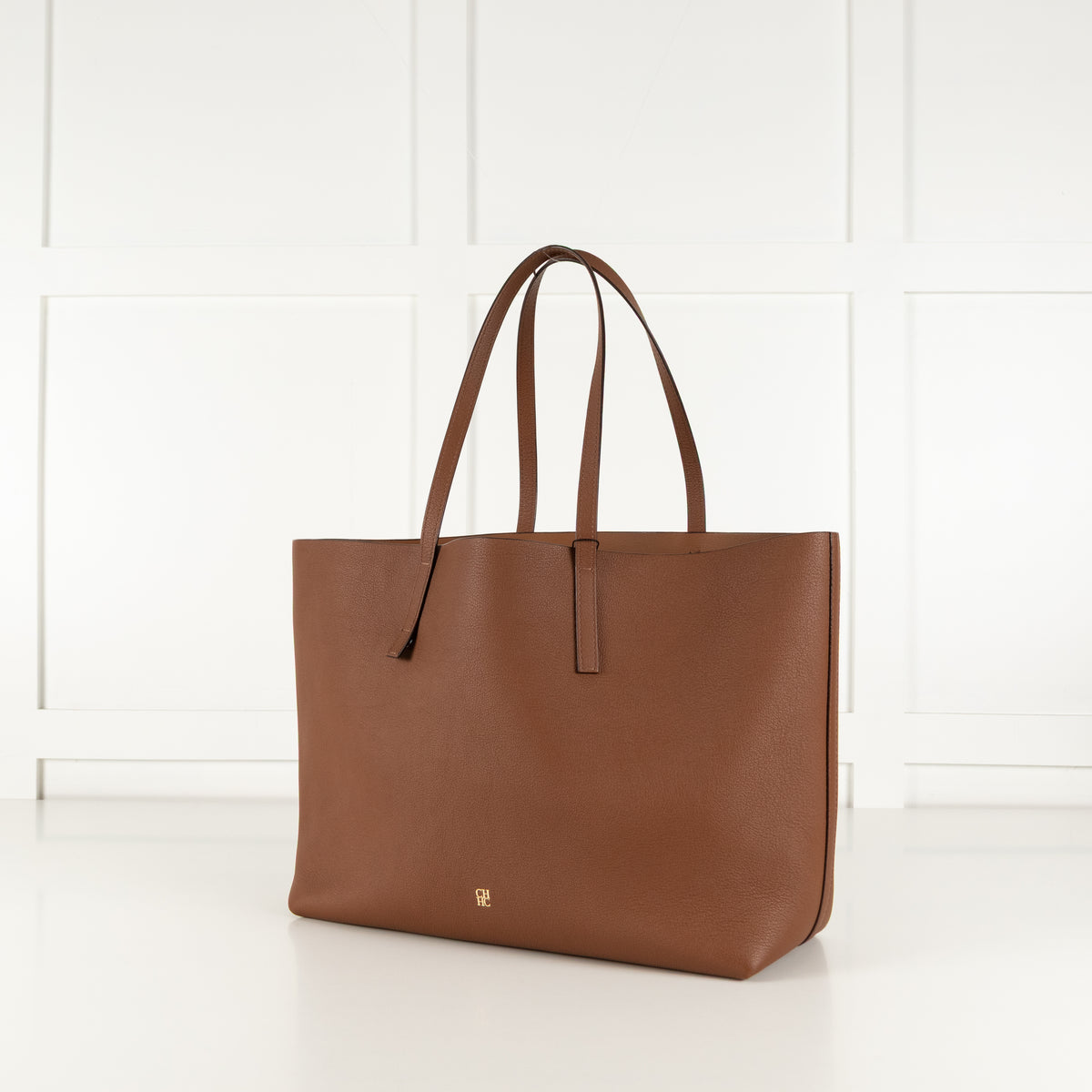 Carolina Herrera Tan Tote Bag