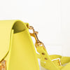 Sophie Hulme Neon Yellow Bag