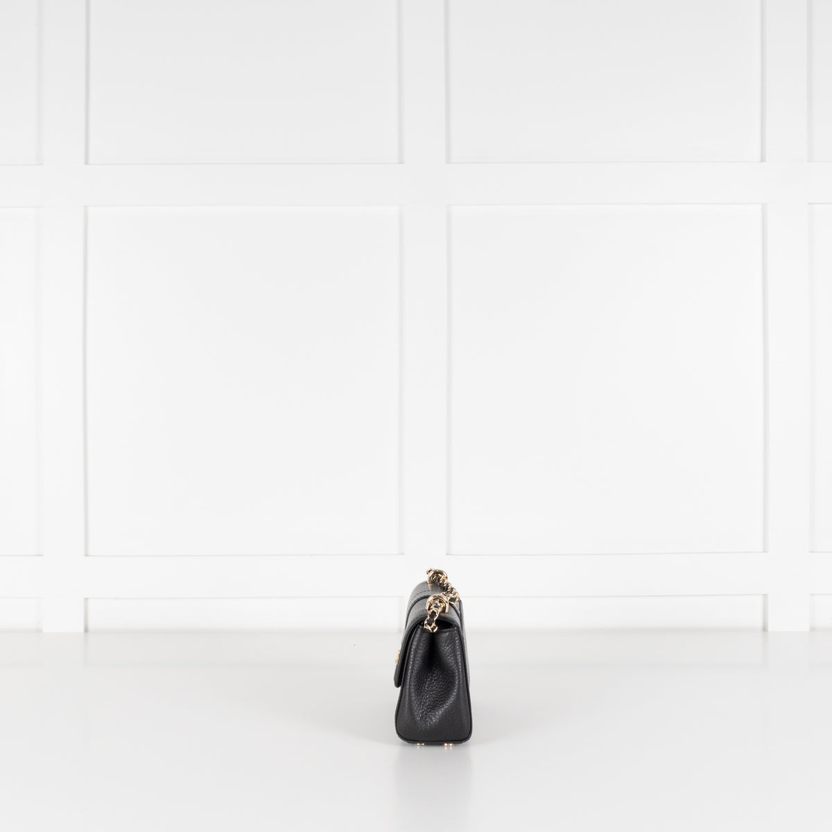 Aspinal of London Micro Black Lottie Bag