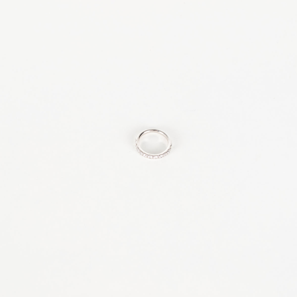Platinum Half Eternity 0.92ct Diamond Ring