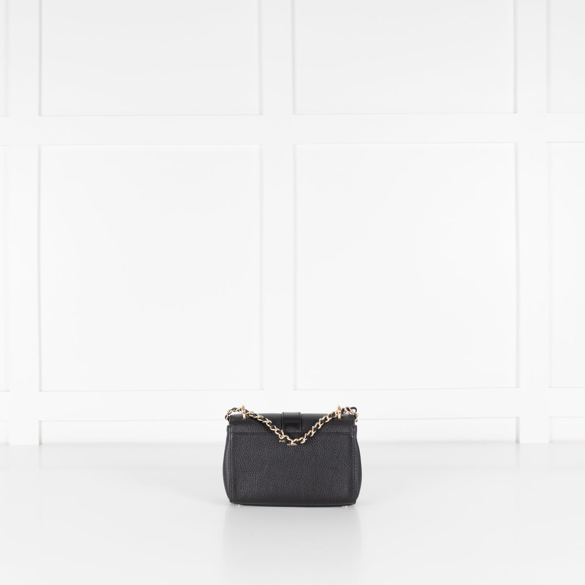 Aspinal of London Micro Black Lottie Bag