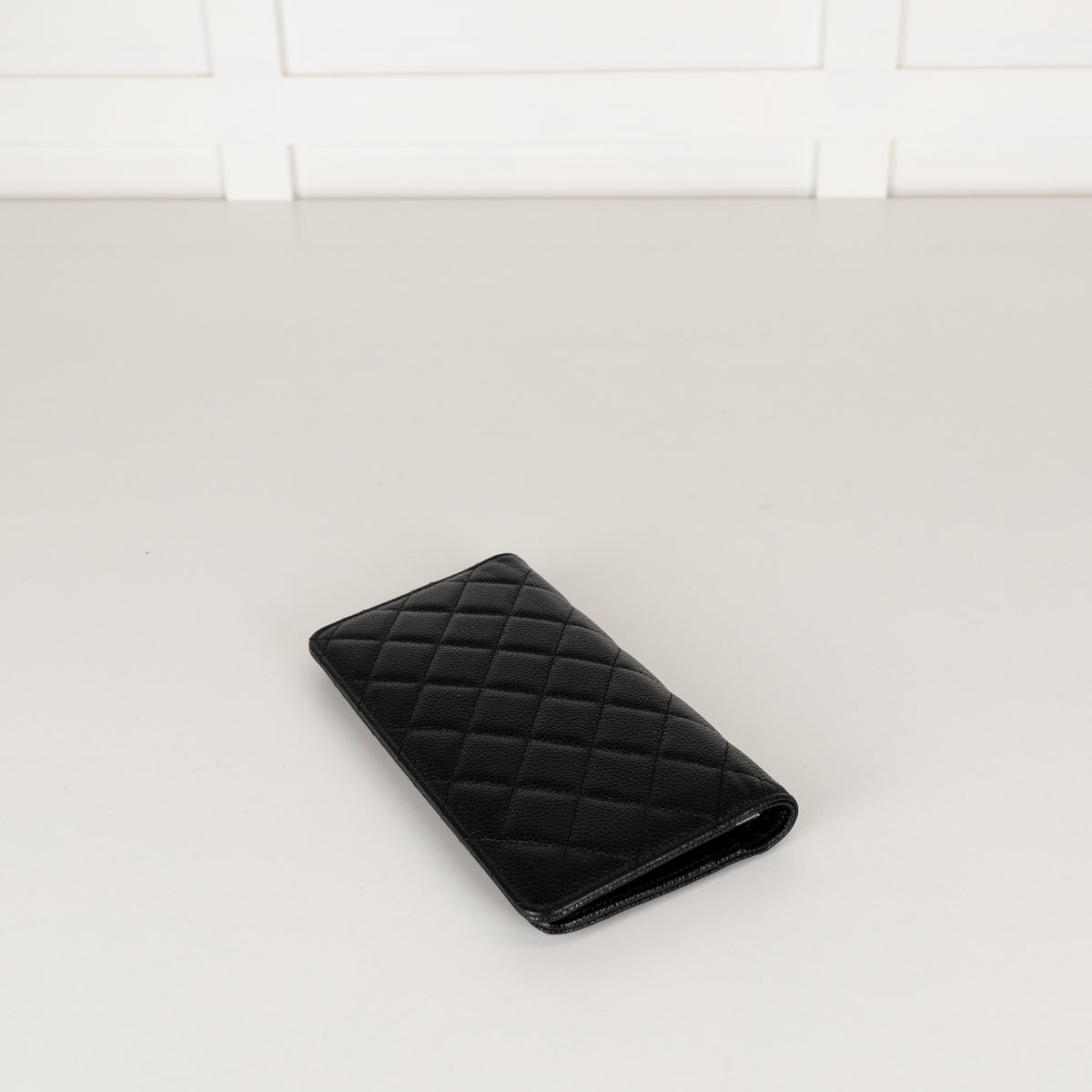 Chanel Black Quilted Fold Agenda