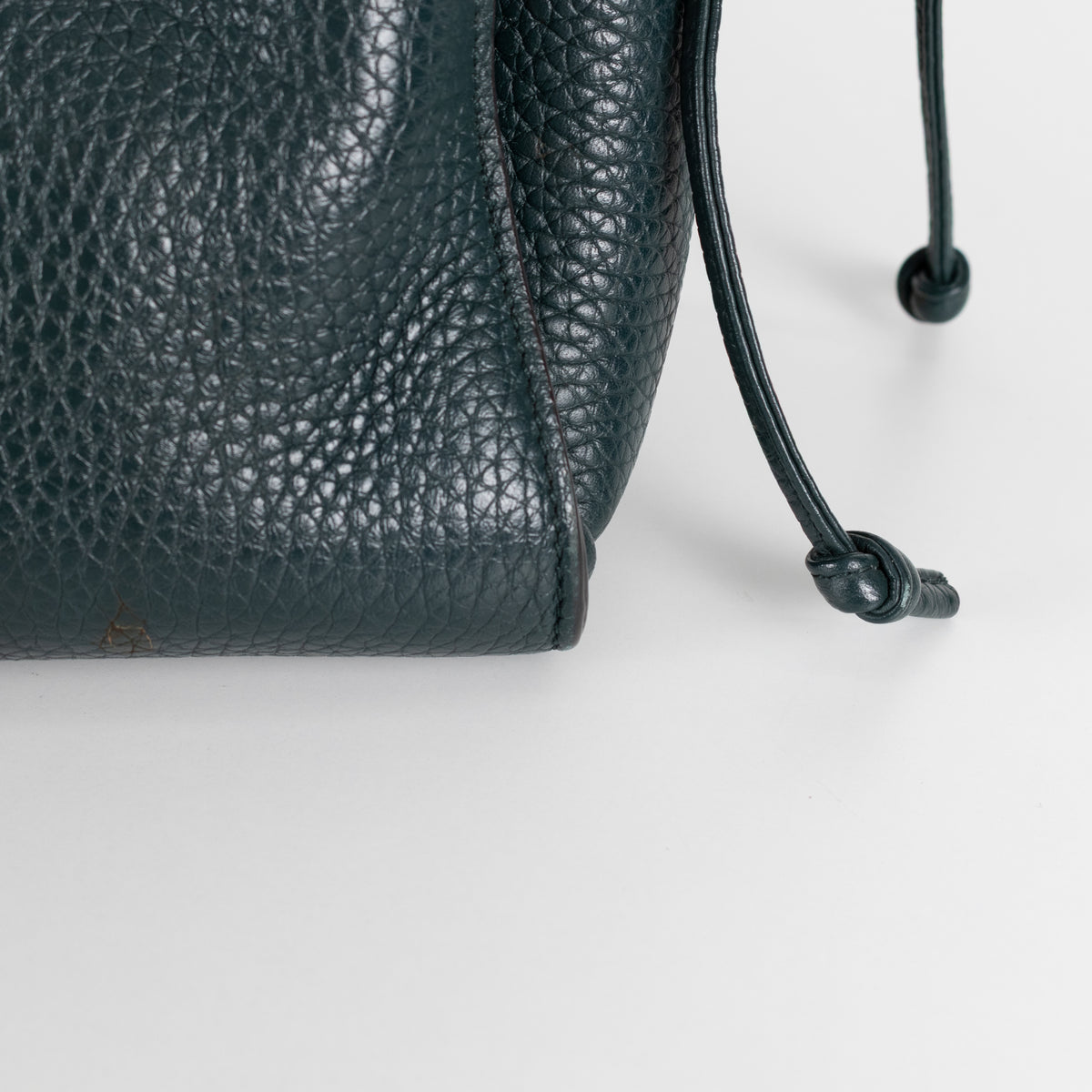 Mulberry Teal Pebbled Leather Iris Shoulder Bag