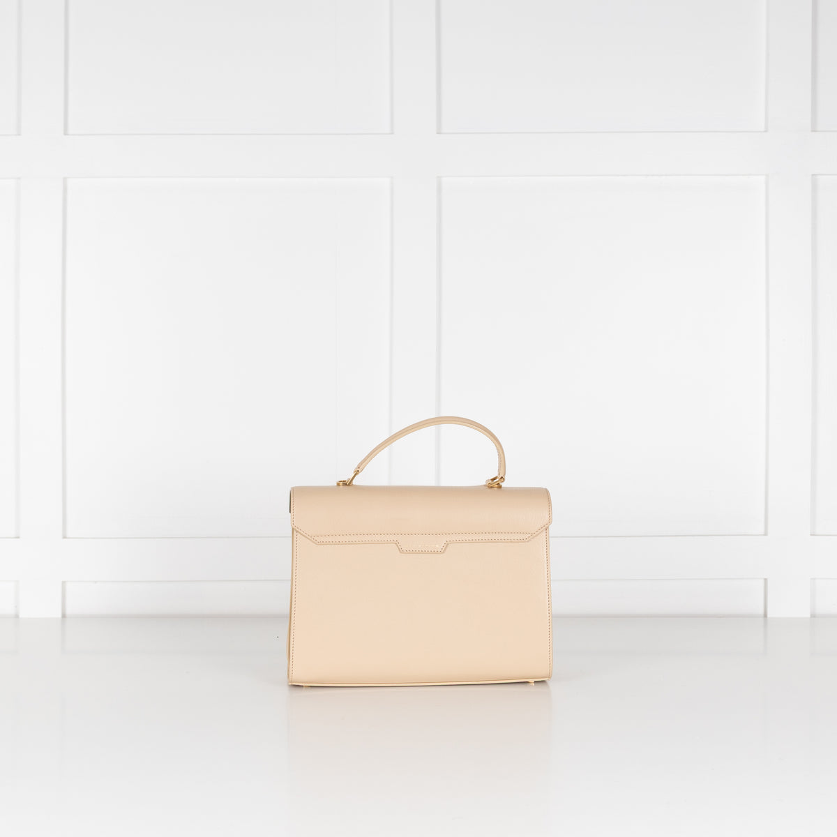 Anya Hindmarch Cream Mortimer Top Handle Bag