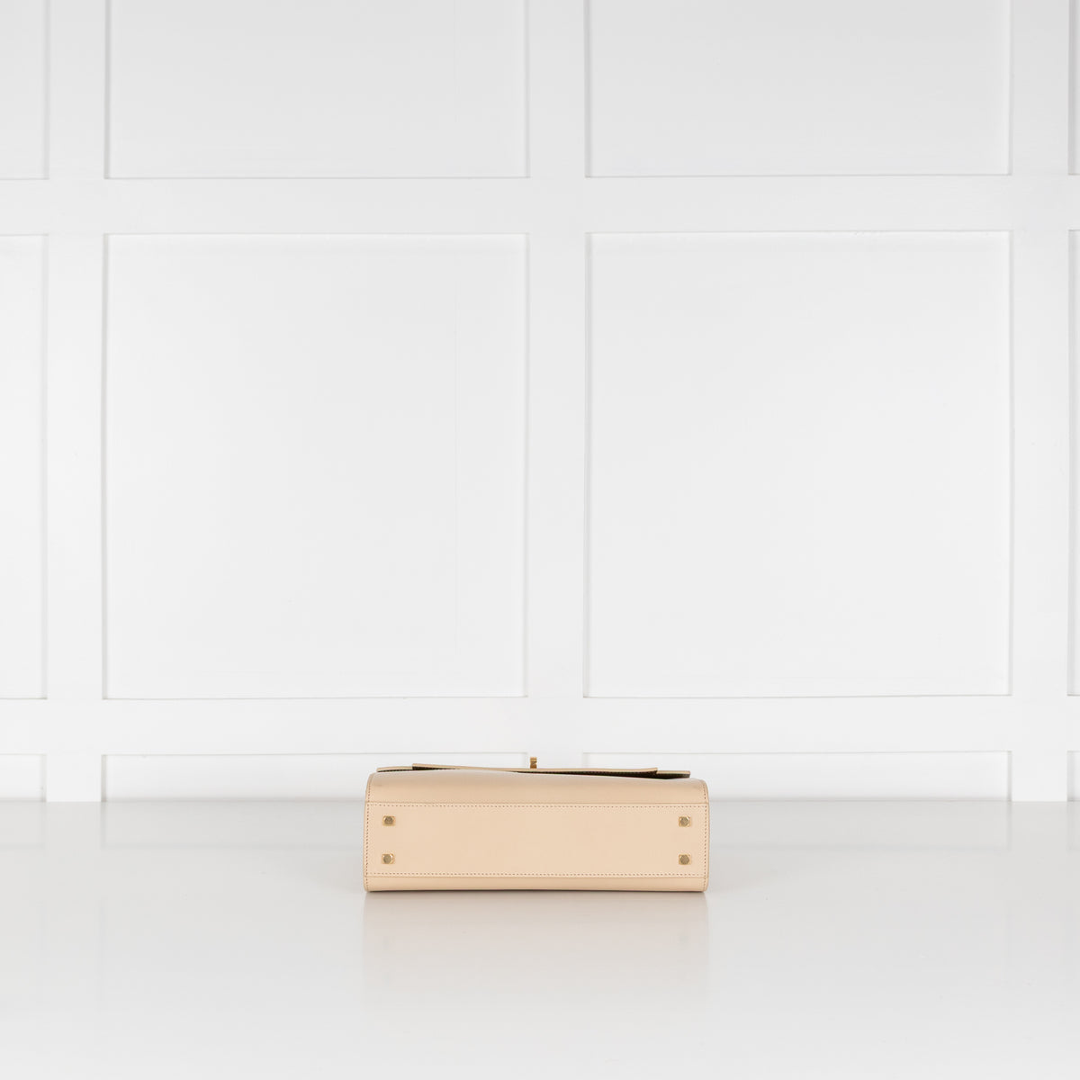 Anya Hindmarch Cream Mortimer Top Handle Bag