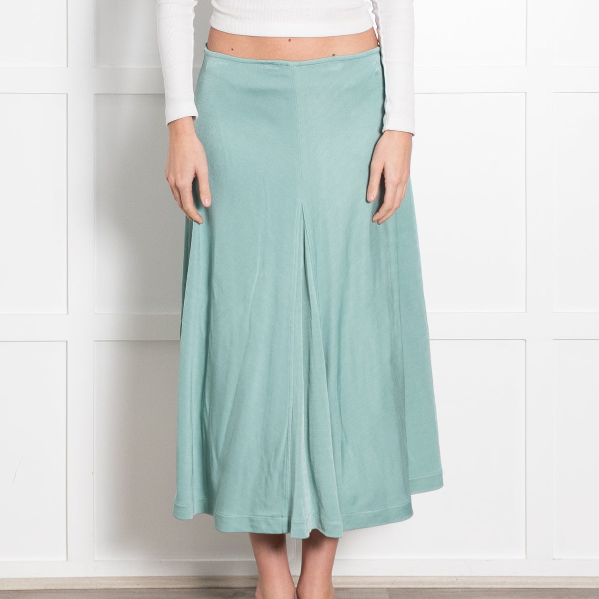 Acne Studios Sage Green Skirt