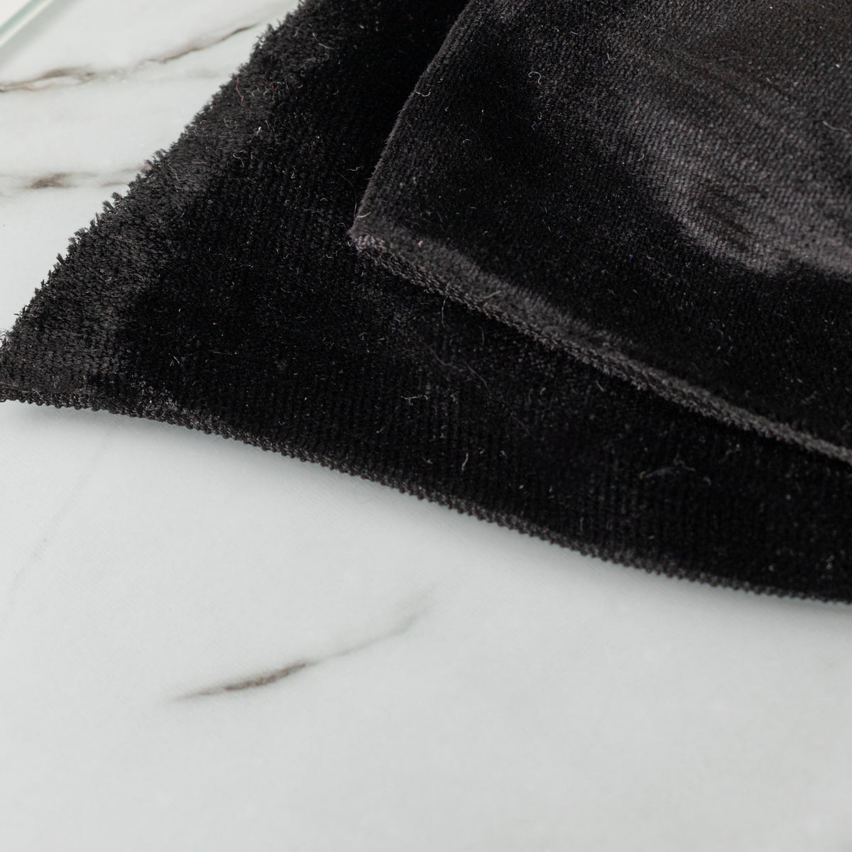 Chanel Black Velvet Large Bow Hairclip