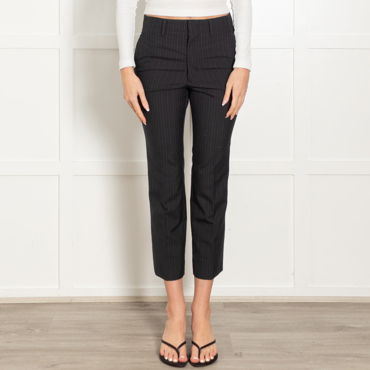 Junya Watanabe Commes Des Garcons Pinstripe Trousers