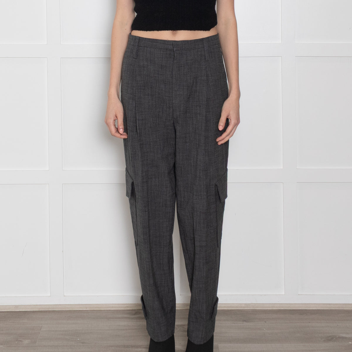 DAYDREAM Grey Flecked Cargo Trousers