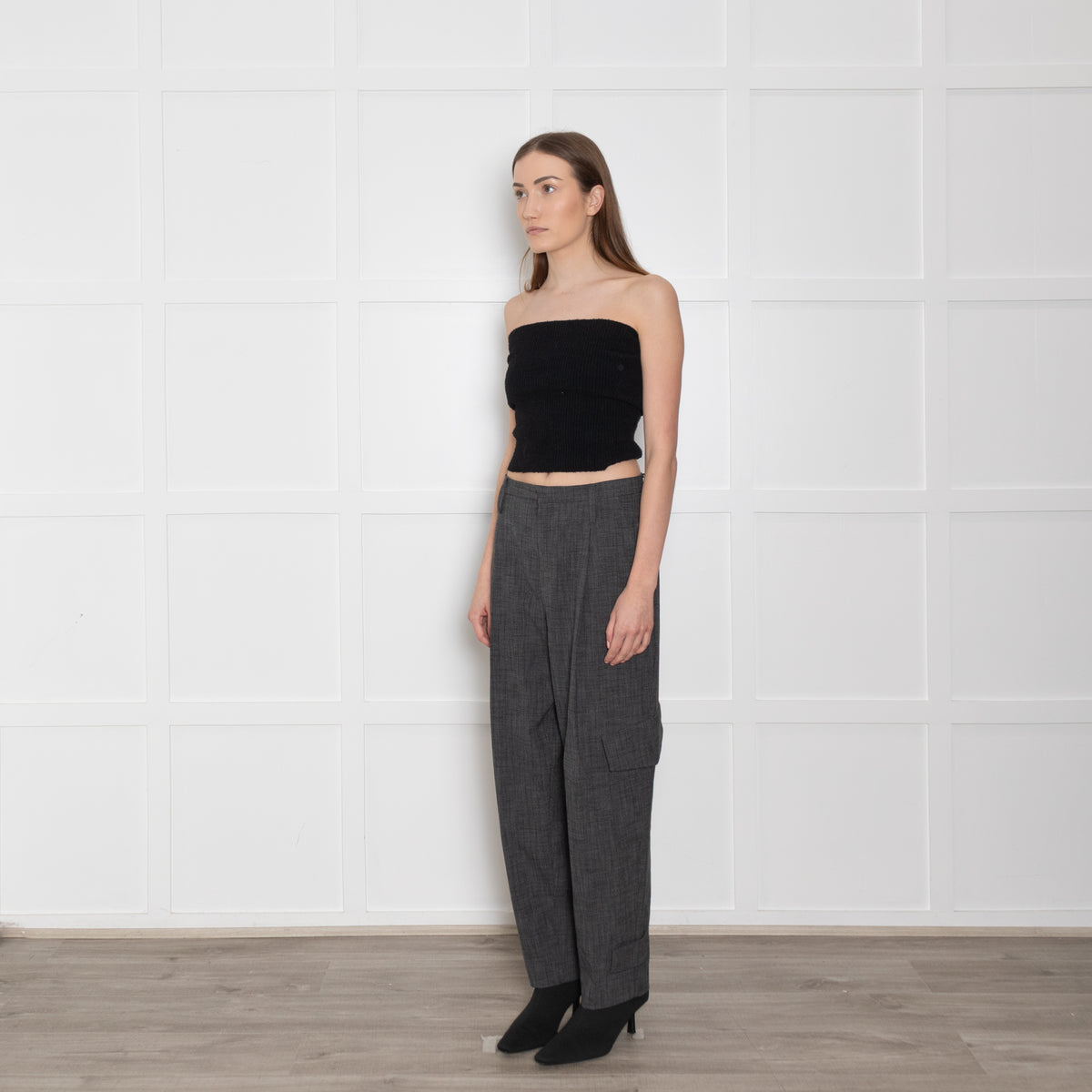 DAYDREAM Grey Flecked Cargo Trousers