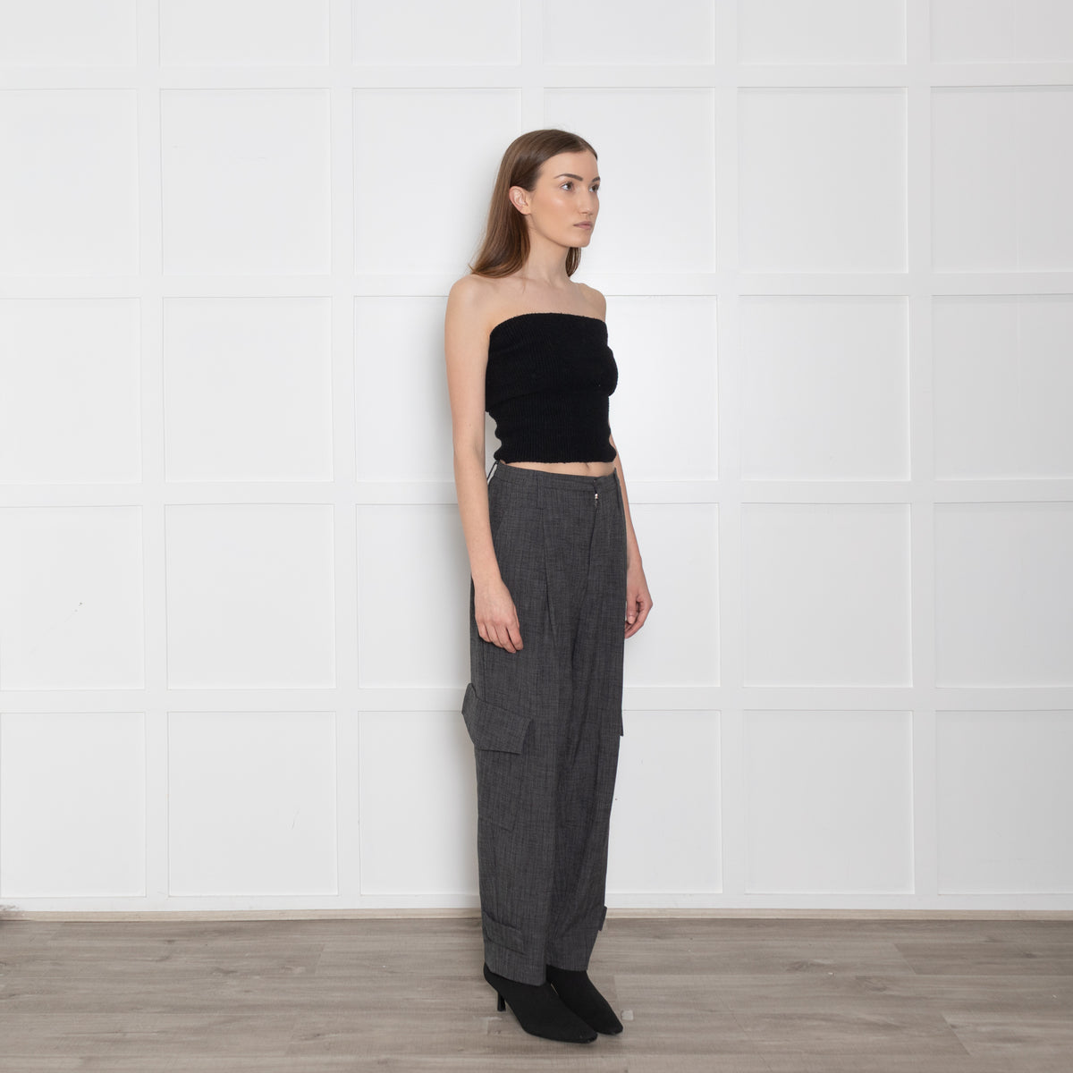 DAYDREAM Grey Flecked Cargo Trousers