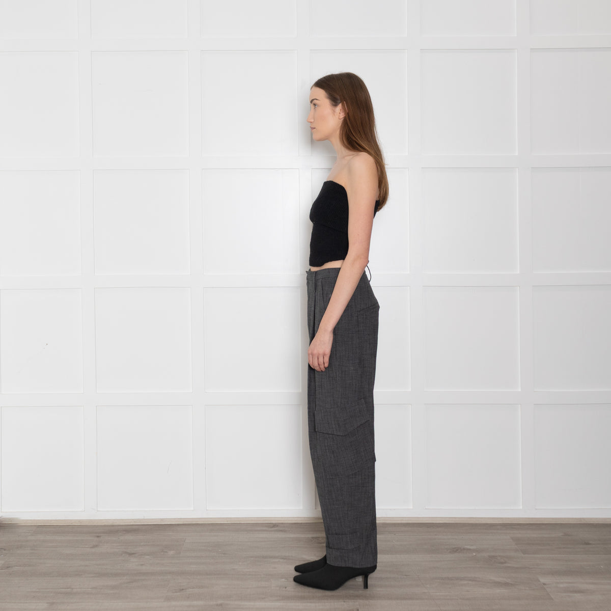 DAYDREAM Grey Flecked Cargo Trousers