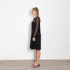 Moschino Cheap & Chic Black Dress With Lace Chest And Arms