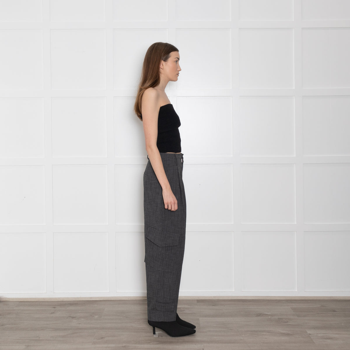 DAYDREAM Grey Flecked Cargo Trousers