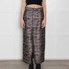 Wiggy Kit Black and Rose Gold Lurex Pencil Skirt