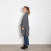 Stella McCartney Grey Cableknit Oversized Jumper With Splits