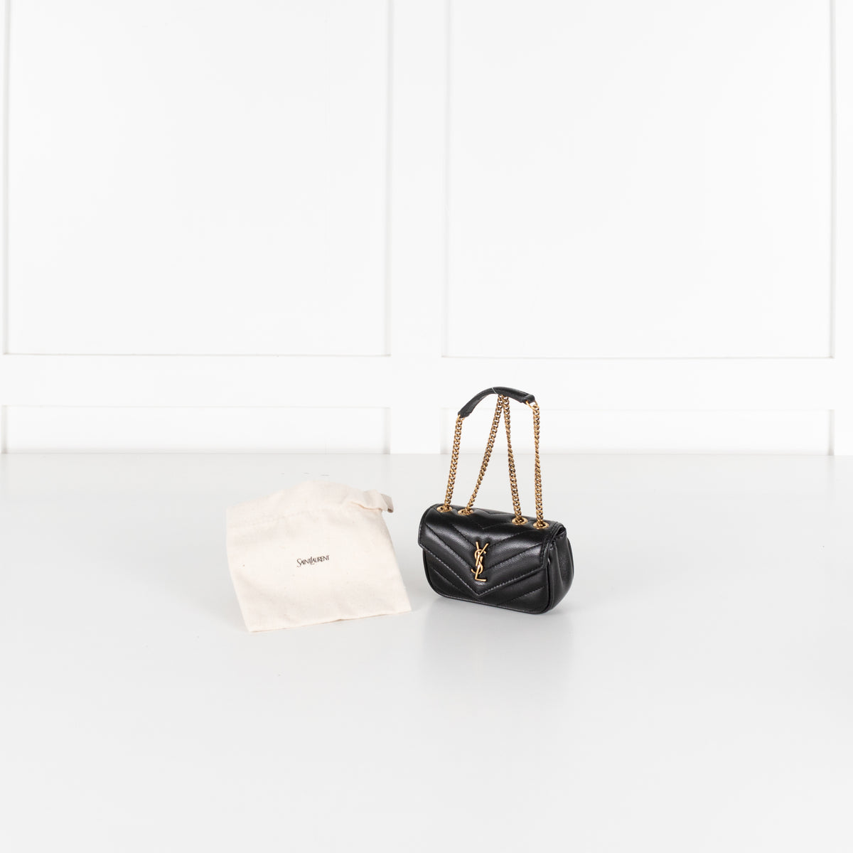 Saint Laurent Micro Loulou Chain Bag