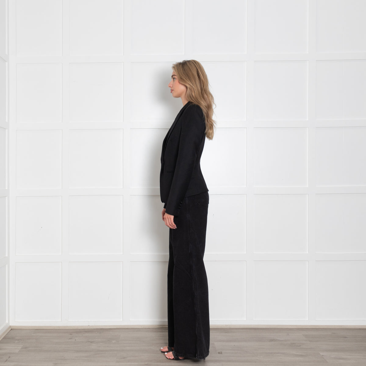 Rachel Zoe Wool Tailored Blazer Jacket