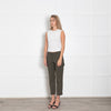 Alexander McQueen Green Cargo Trousers With Zip Ankles