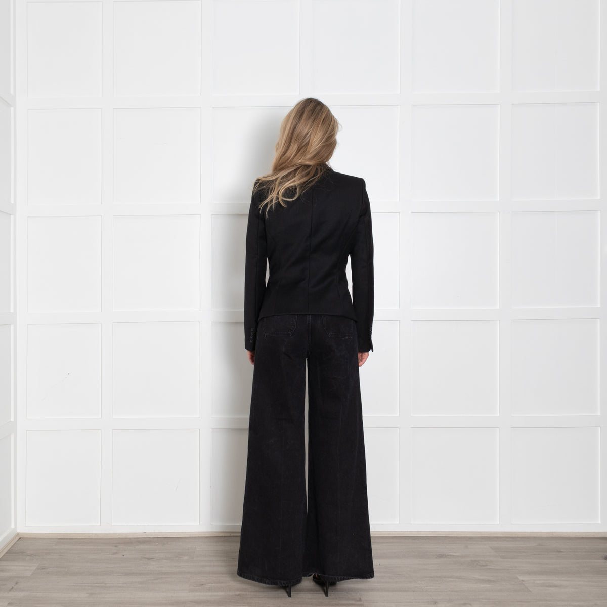 Rachel Zoe Wool Tailored Blazer Jacket