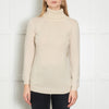 Madeleine Cream Cashmere Blend Rollneck