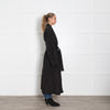The Frankie Shop Black Lightweight Trench With Belt