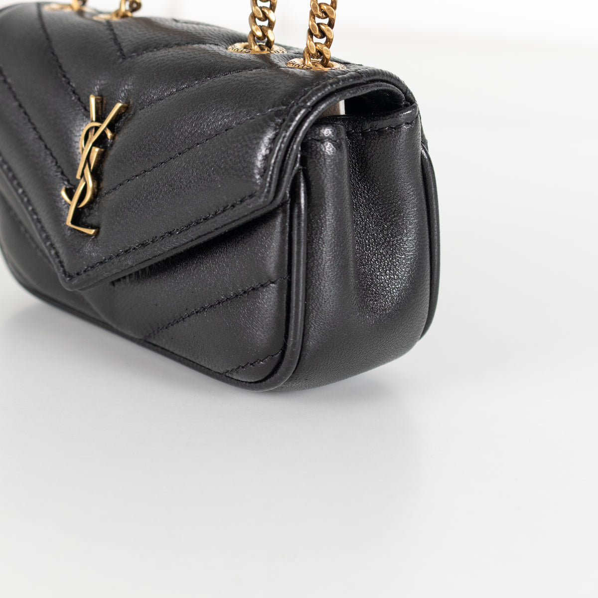 Saint Laurent Micro Loulou Chain Bag