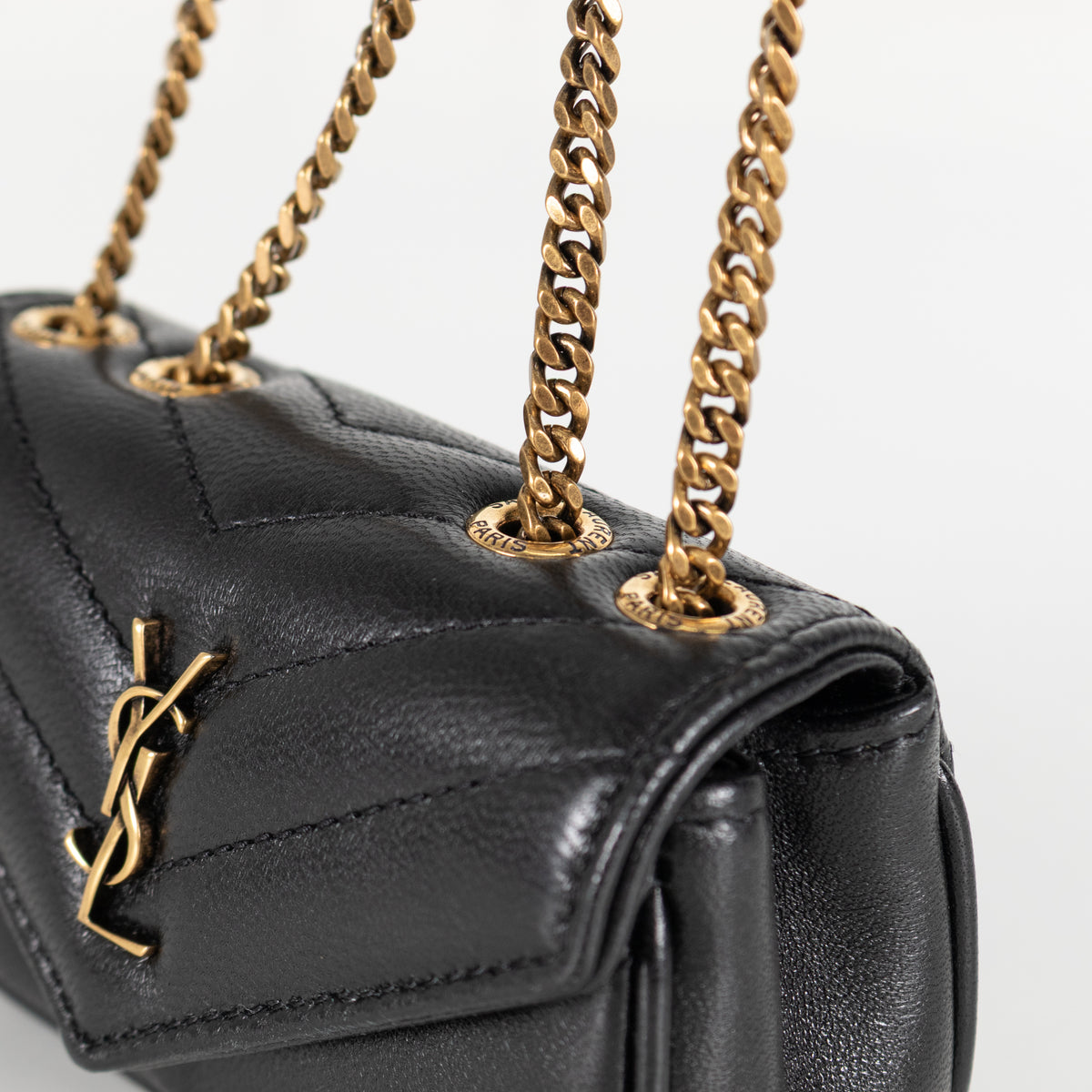 Saint Laurent Micro Loulou Chain Bag