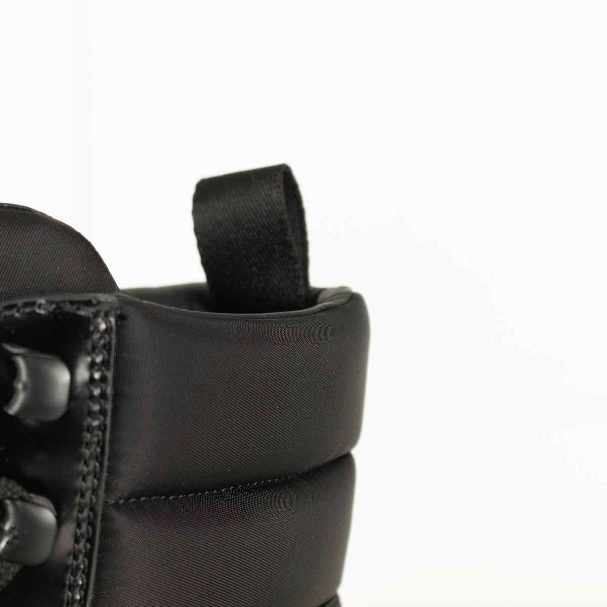 Prada Black Monolith Combat Boots