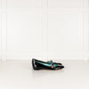 Gucci Black Lois Bee Patent Leather Pumps