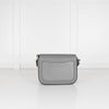 Prada Grey Saffiano Leather Identity Bag