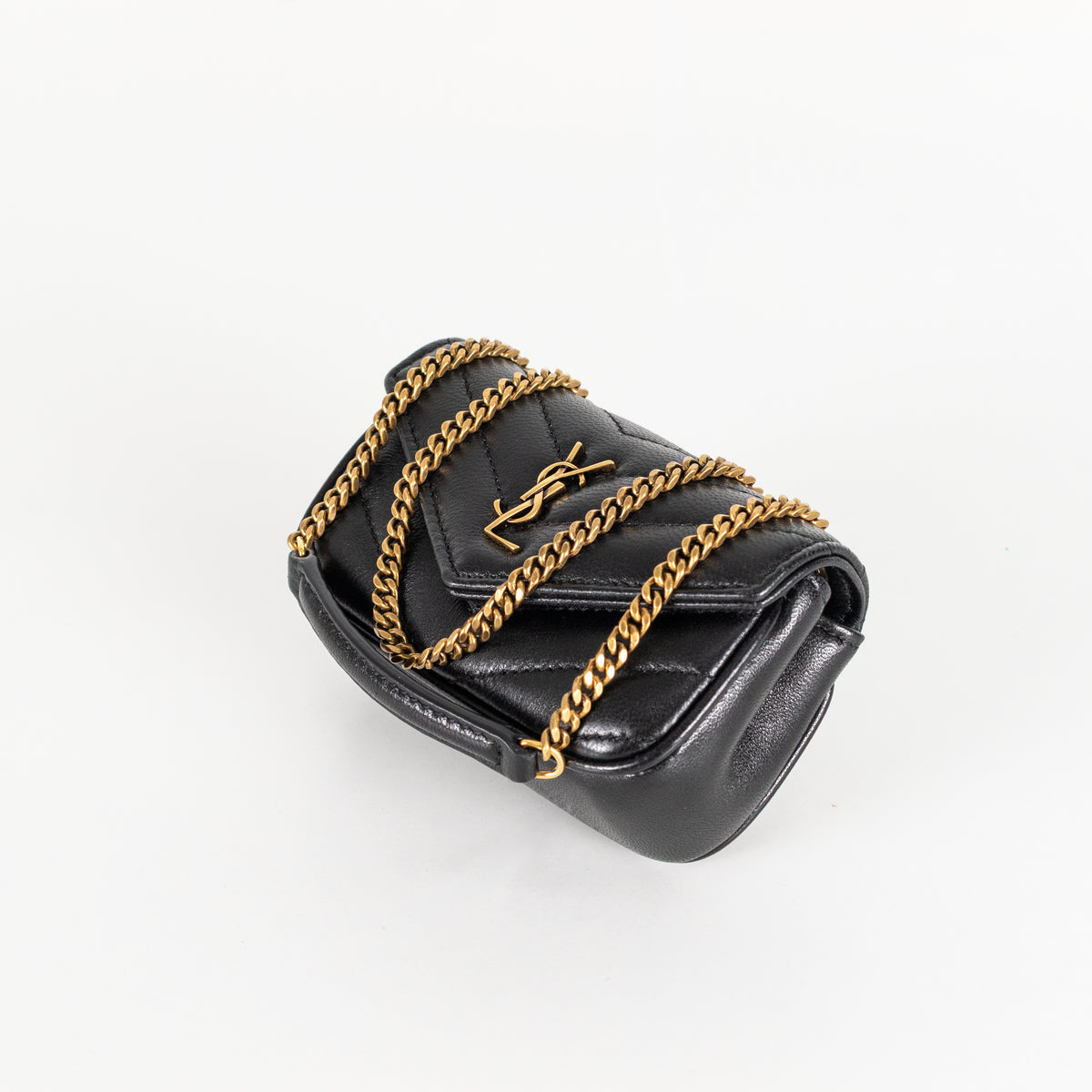 Saint Laurent Micro Loulou Chain Bag