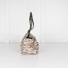 Valentino Rockstud Zebra Print Pony Skin Handbag