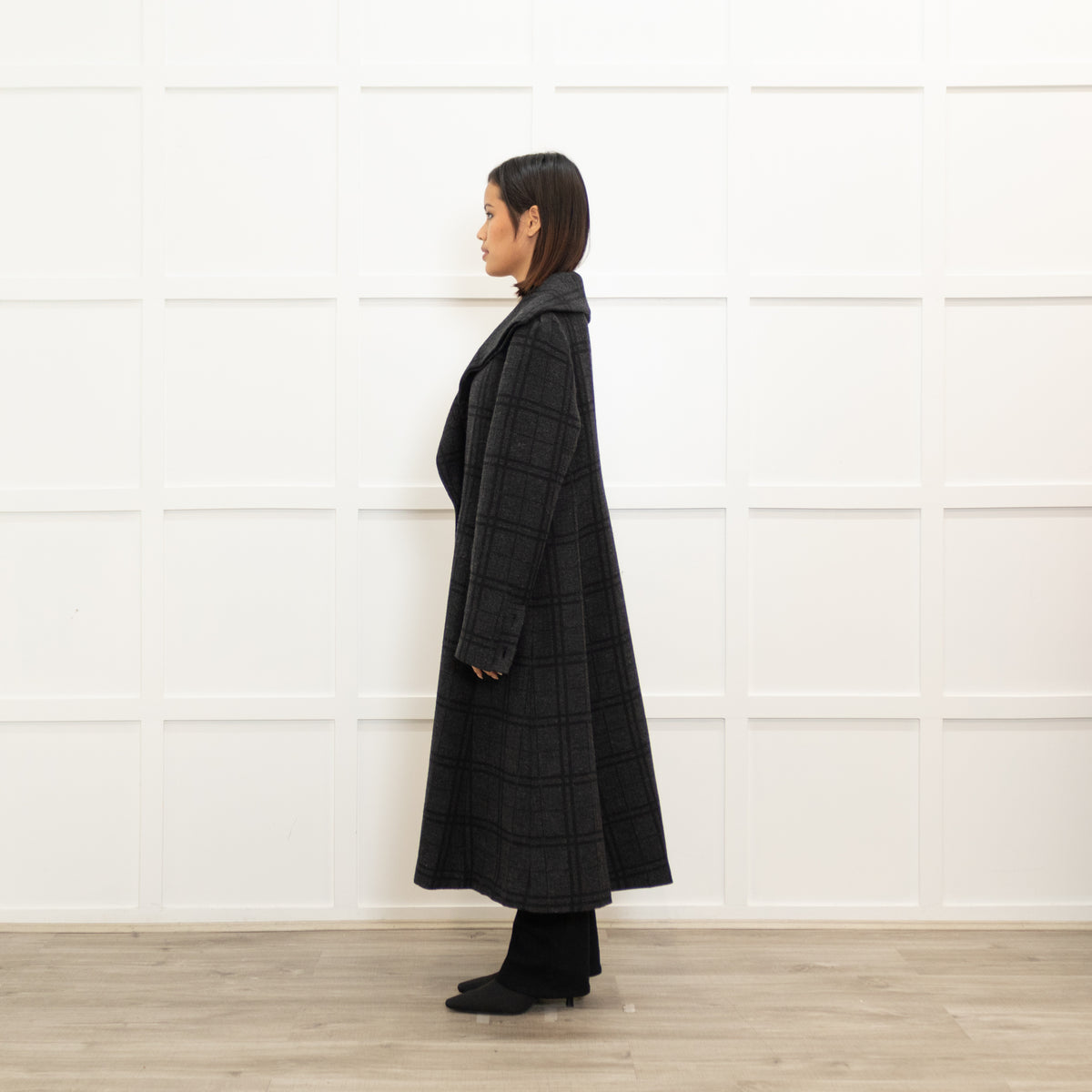 Vivienne Westwood Black Check Coat