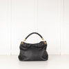 Michael Kors Black Grainy Leather Skorpios Bag
