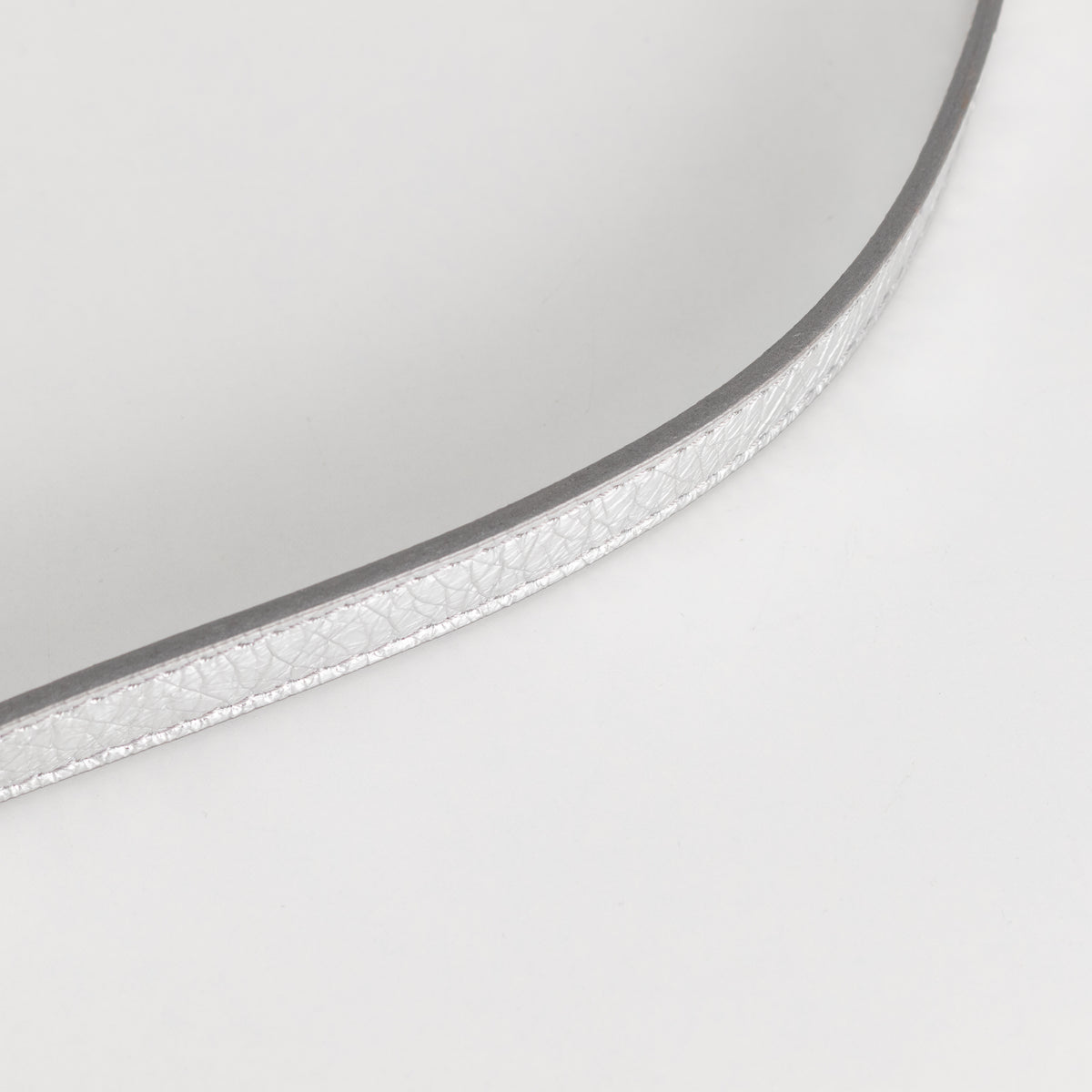 Furla Metallic Silver Sfera Crossbody Bag