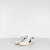 Veja White Velcro Logo Trainers