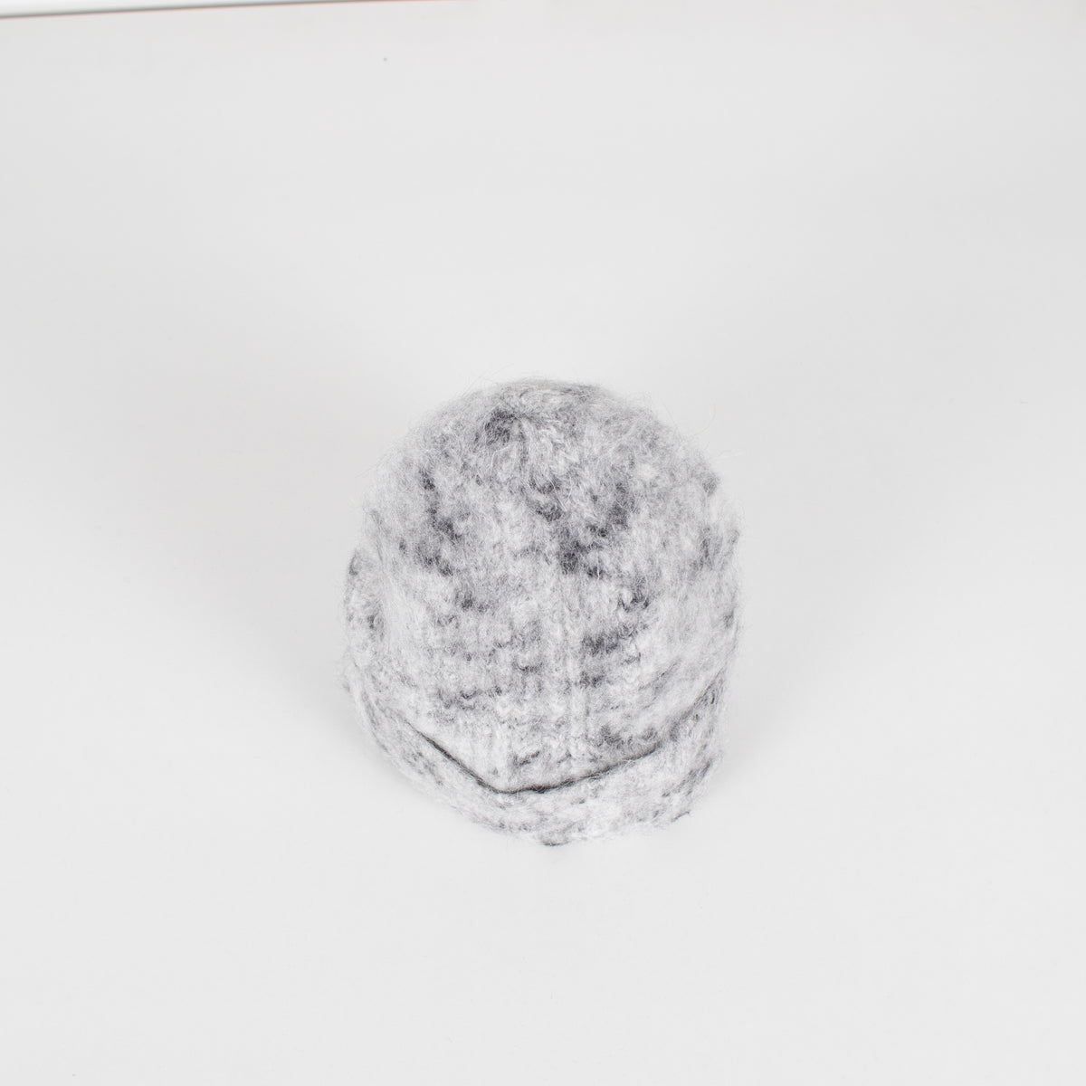 Isabel Marant Grey & Black Fleck Chunky Scarf with Hat