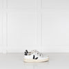 Veja White Velcro Logo Trainers