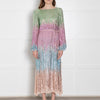 Rixo London Coco Multicoloured Sequin Dress