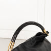 Michael Kors Black Grainy Leather Skorpios Bag