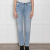 Rag & Bone Pale Wash Boyfriend Jeans