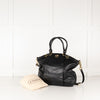 Coach Black Leather Gold Hardware Madison Lindsey Bag