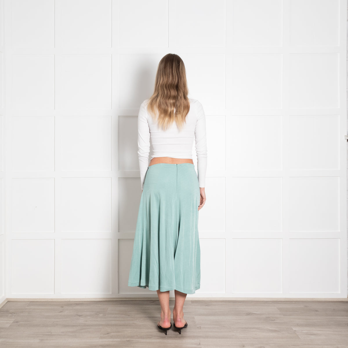 Acne Studios Sage Green Skirt