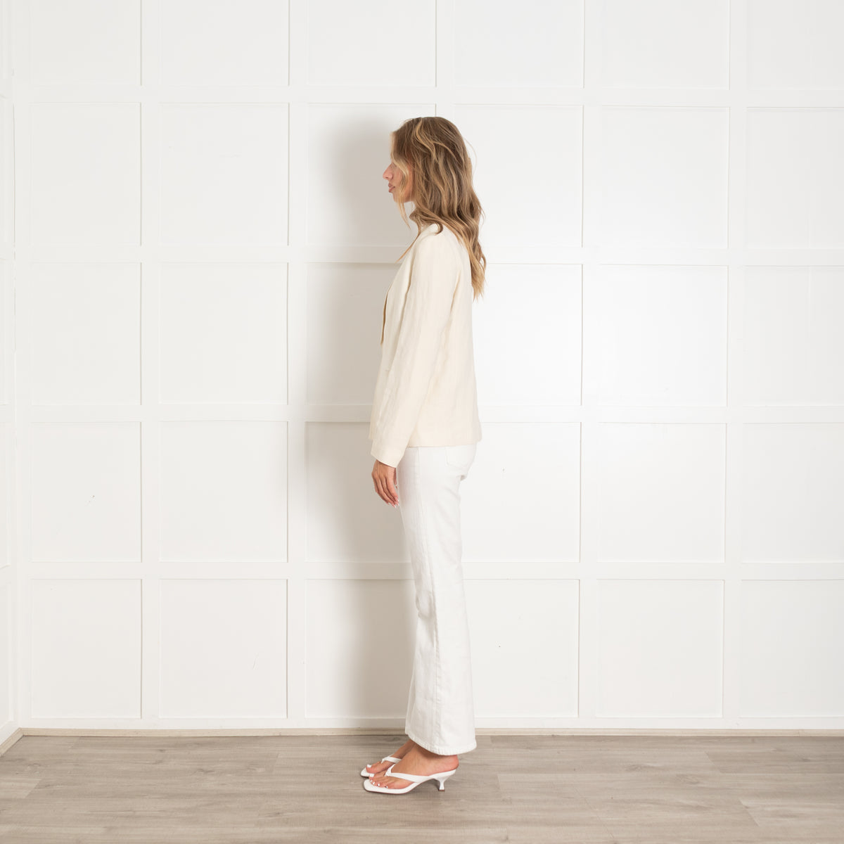 Twinset Pale Yellow Blazer Jacket